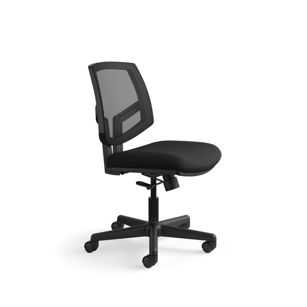 Hon Volt Task Chair Mesh Computer Chair For Office Desk Overstock 7292364 Armless Black Fabric