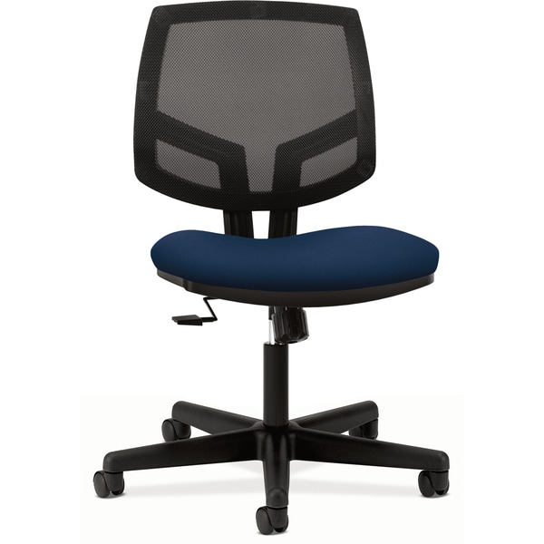 HON Volt Navy Mesh Task Chair with Synchro Tilt The Hon Company Task Chairs