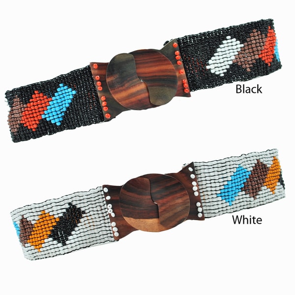 Block Beaded Belt (Indonesia) Belts