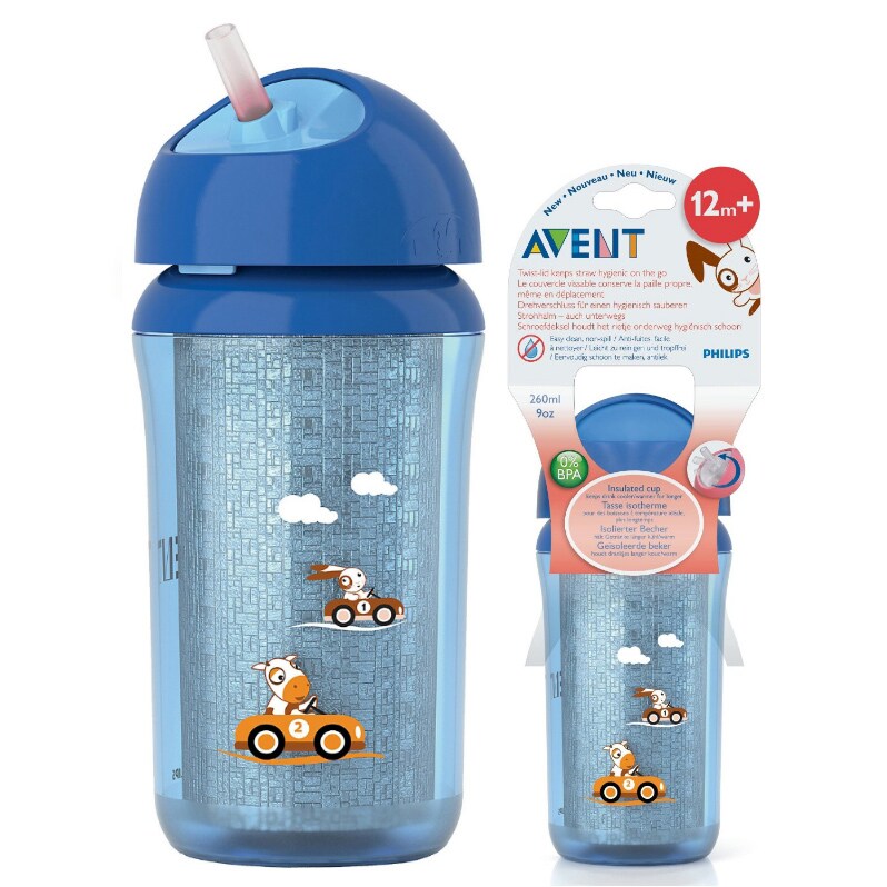 philips avent insulated straw cup