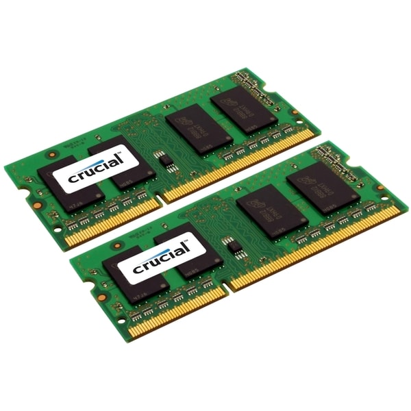 Crucial 16GB Kit (8GBx2), 204 Pin SODIMM, DDR3 PC3 12800 Memory Modul Crucial PC Memory