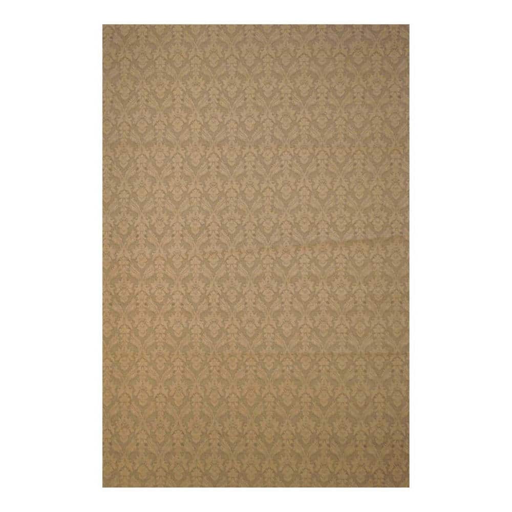 HERAT ORIENTAL Handmade Traditional Flat-weave Chenille Rug - 5'6 x 8'