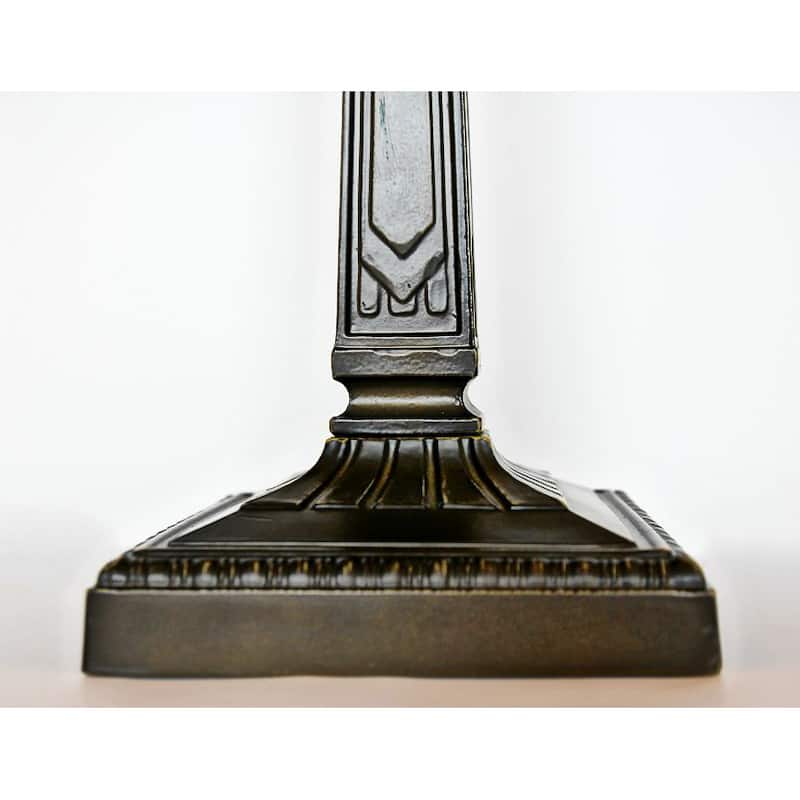 Tiffany Style Golden Mission Table Lamp