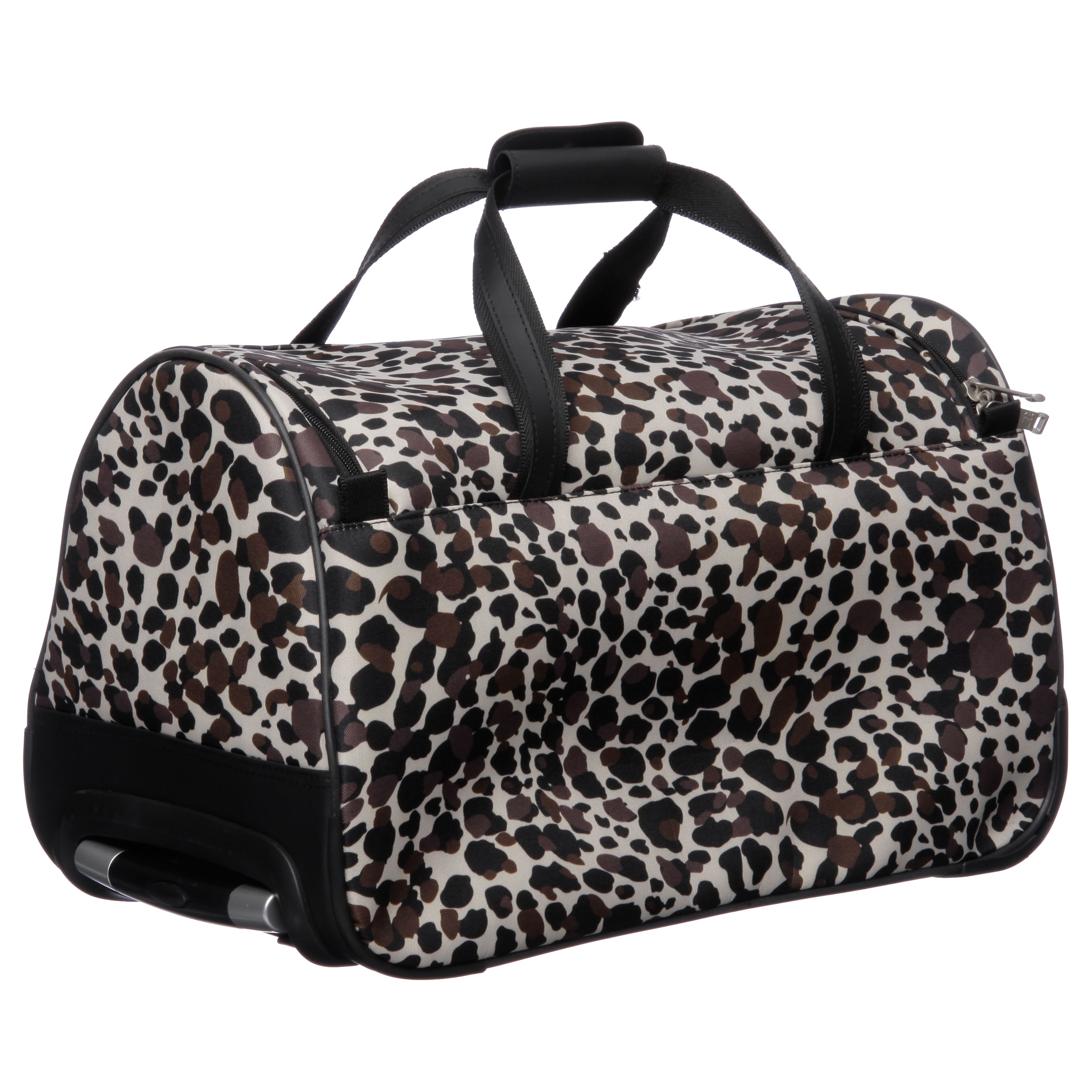 nicole miller wheeled duffel