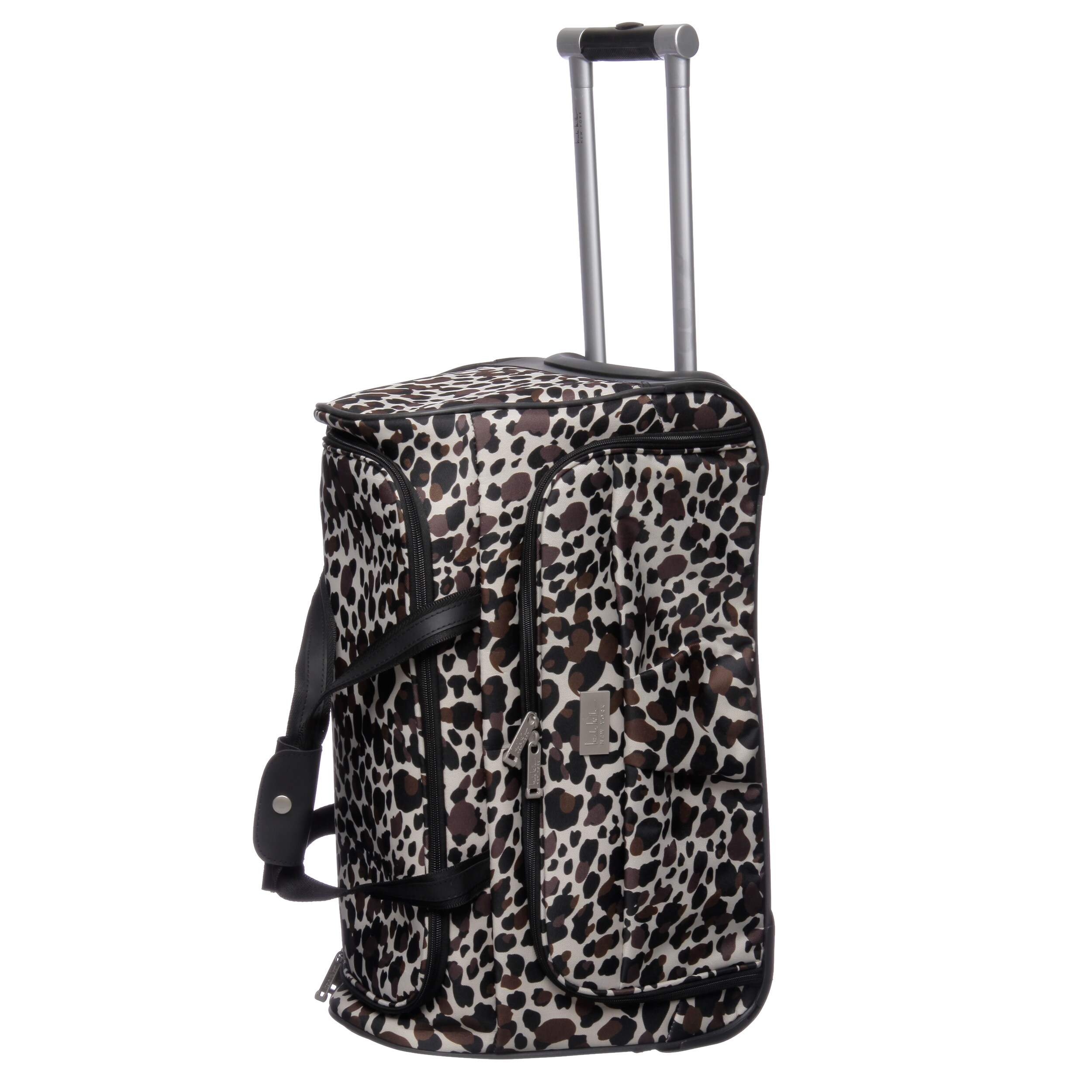 nicole miller wheeled duffel