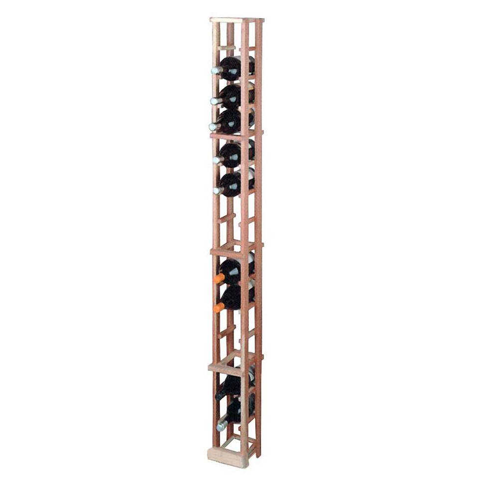 Wine Cellar Innovations Traditional Redwood 1-column Magnum Storage Wine Rack