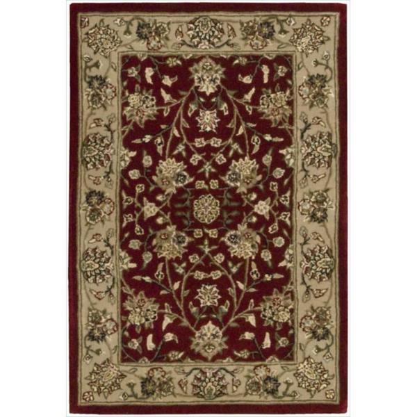 Nourison 2000 Hand-tufted Burgundy Rug
