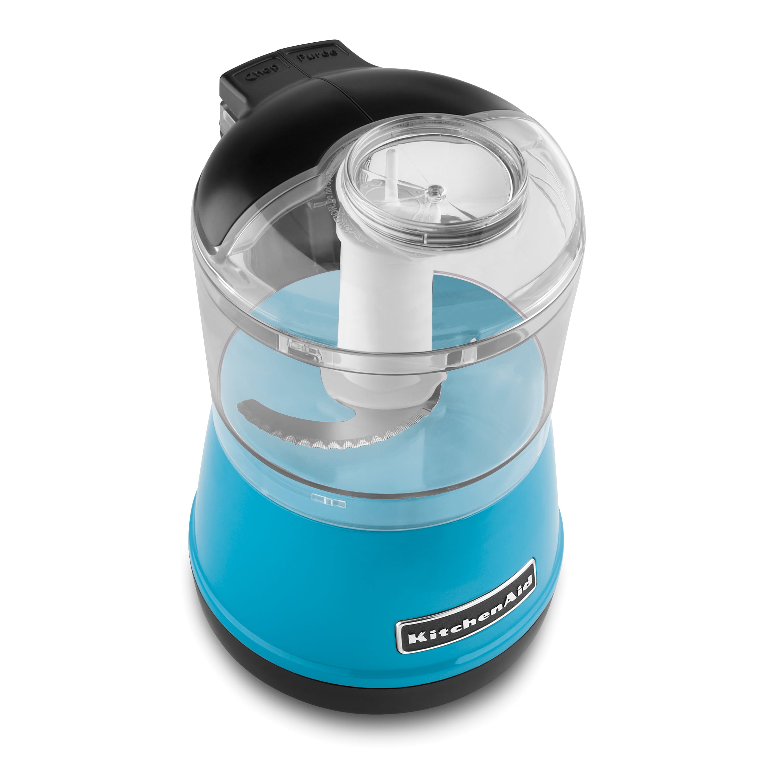 KitchenAid KFC3511CL Crystal Blue 3.5-cup Food Chopper - Bed Bath & Beyond  - 7294817