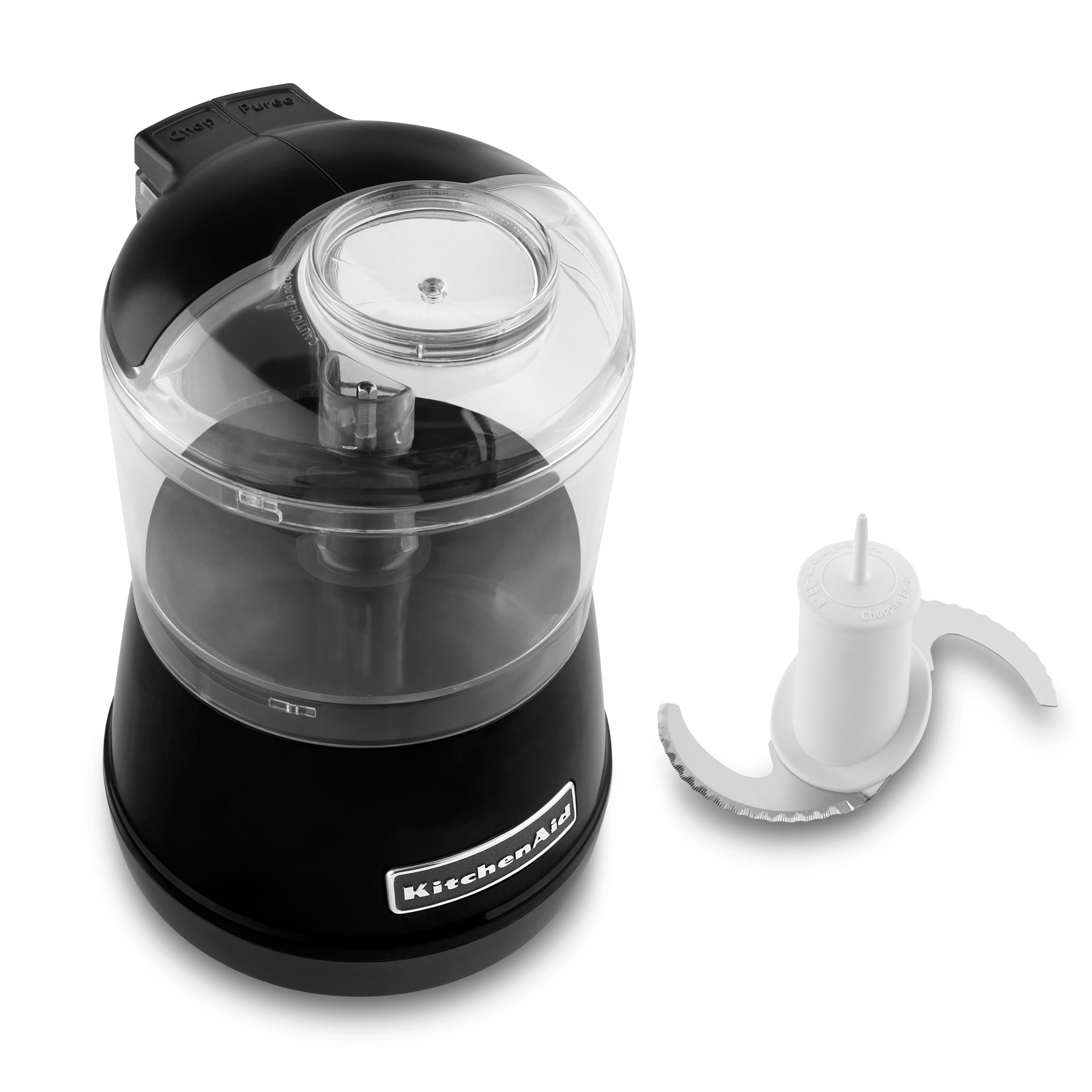 KitchenAid KFC3511 3.5 Cup Food Chopper with One Touch Operation and 2  Speeds 883049243696