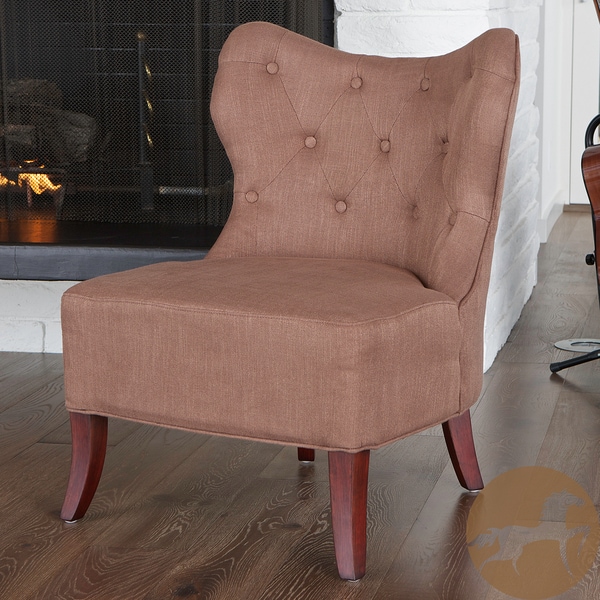 Christopher Knight Home Genevieve Bronze Fabric Accent Chair Christopher Knight Home Chairs