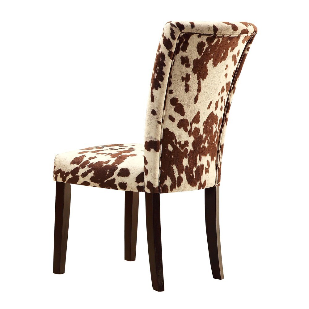 Cow Print Dining Chairs : Tan Udder Madness Chloe Chairs Set Of 2 World