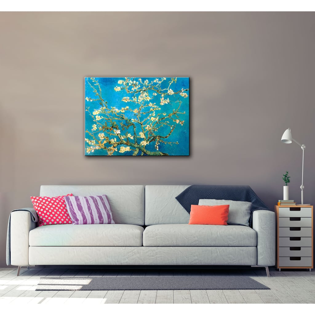 Vincent van Gogh 'Blossoming Almond Tree' Wrapped Canvas