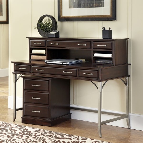 Bordeaux Executive Desk/ Hutch/ Mobile File  ™ Shopping