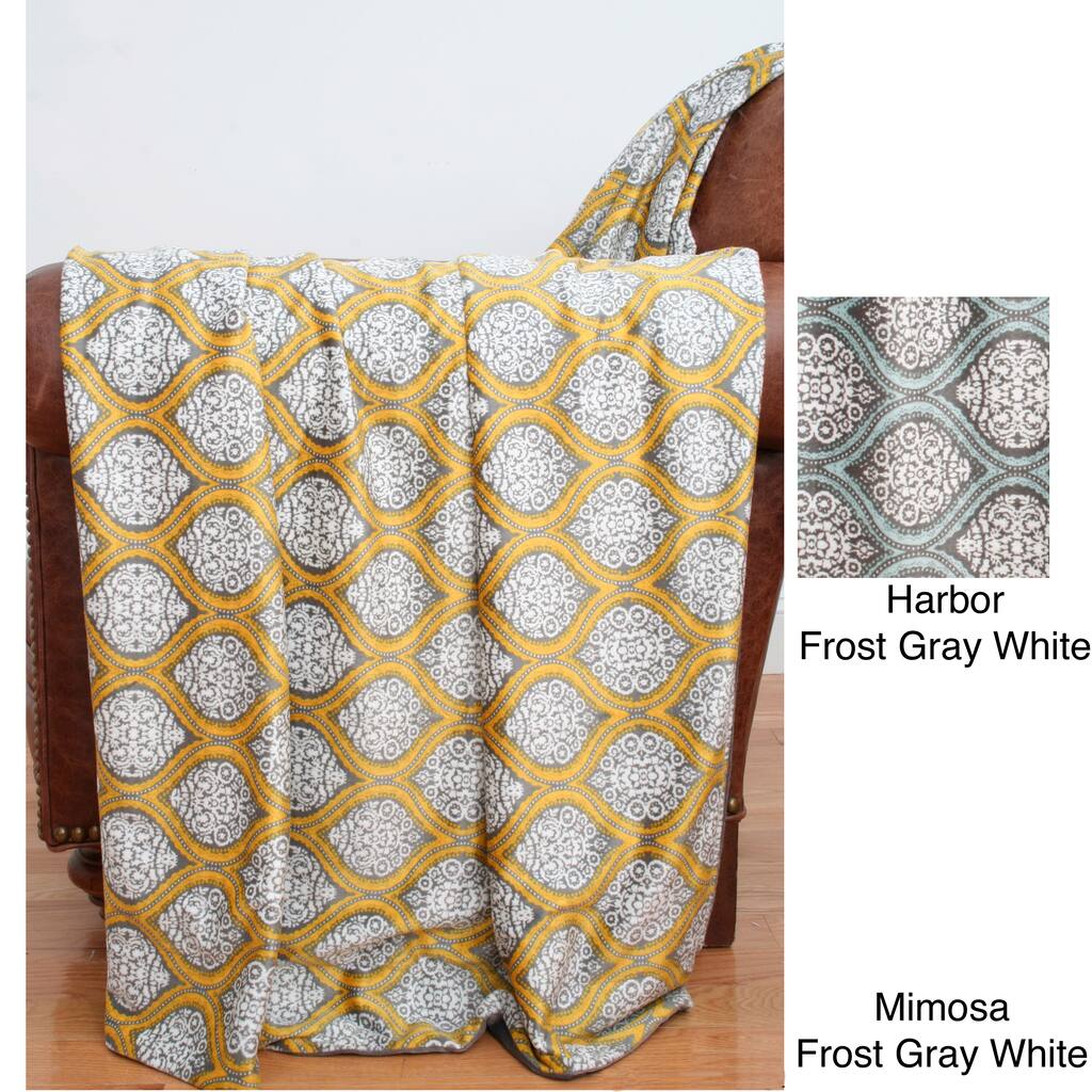 Payton Printed Microplush Throw