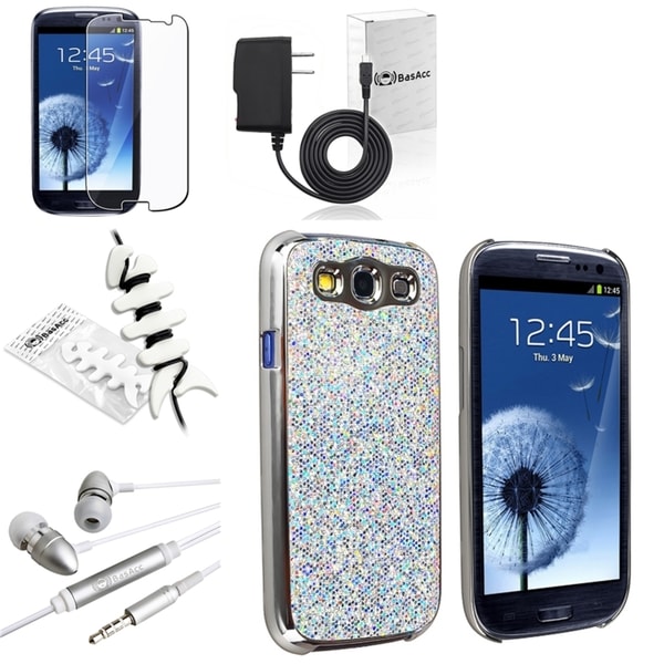 BasAcc Case/ Protector/ Headset/ Charger for Samsung Galaxy S III/ S3