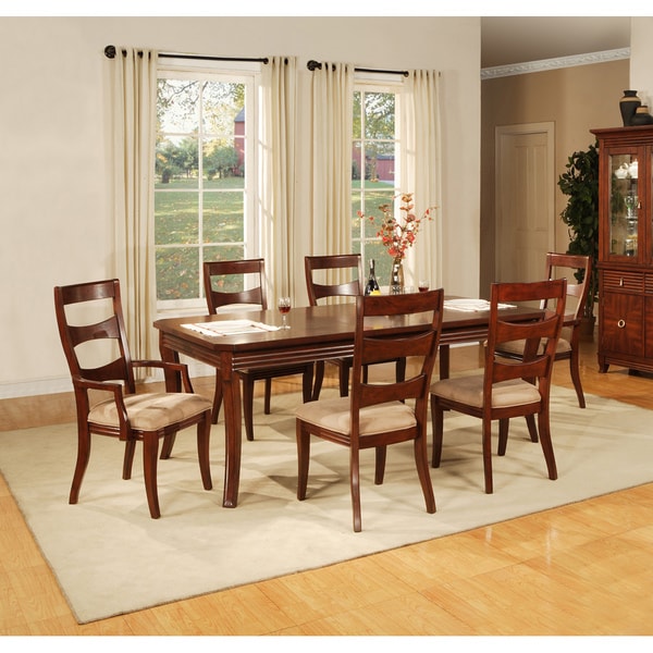 Shop 'Solina' Cherry Dining Chairs (Set of 2) - Free Shipping Today ...