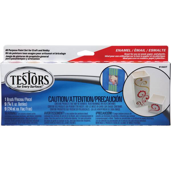 Testors Enamel Paint SetPromotional Overstock 7299400