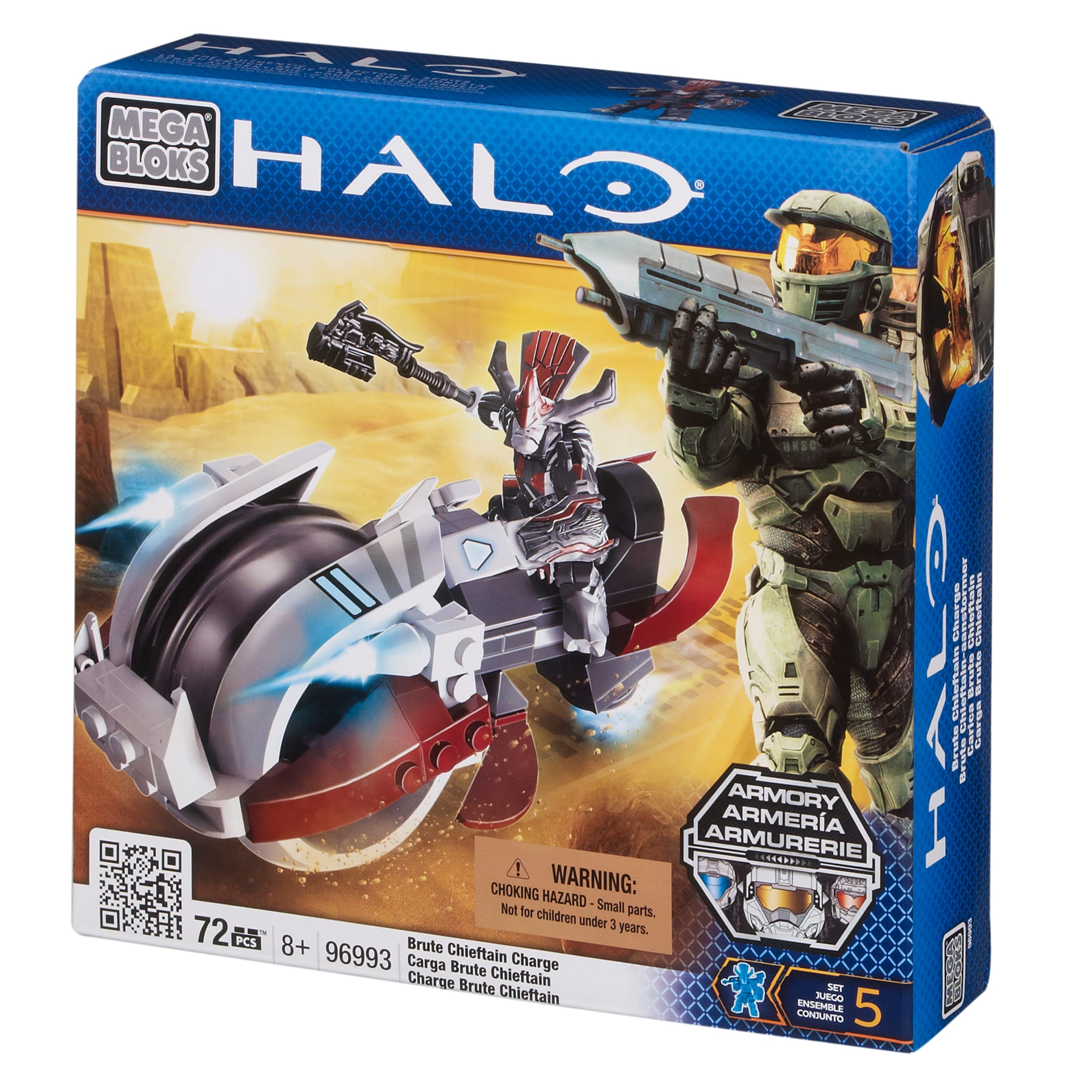 halo mega bloks brute chieftain charge instructions