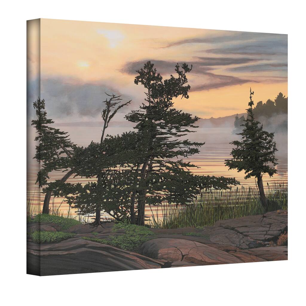 Ken Kirsch 'Auburn Evening' Wrapped Canvas