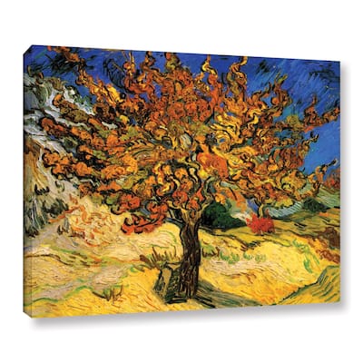Vincent van Gogh 'The Mulberry Tree' Wrapped Canvas