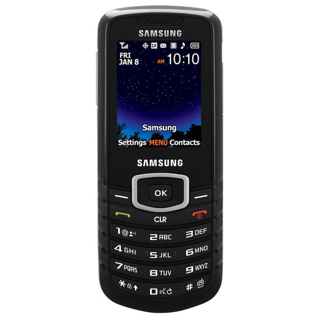 Samsung Stunt SCH R100 GreatCall Black Cell Phone  