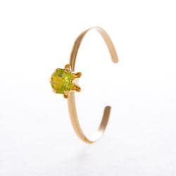 14k Yellow Gold Peridot Birthstone RIng