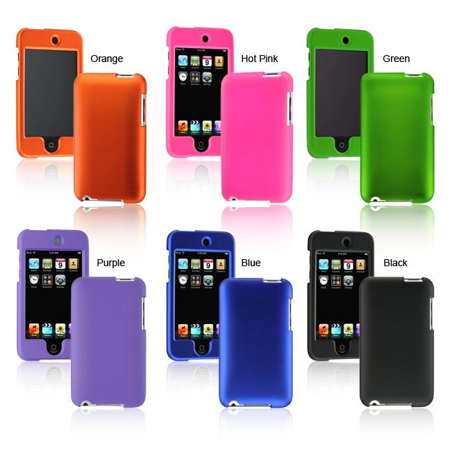 Apple iPod Touch Premium Crystal Rubberized Case LUXMO Cases