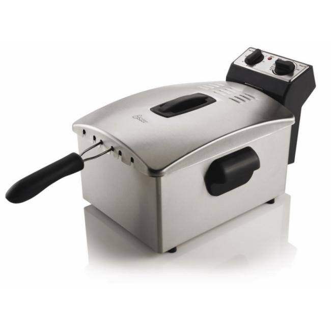 Oster CKSTDFZM77 Stainless Steel 4-liter Cool Zone Deep Fryer with 3 Baskets and French Fry Cutter