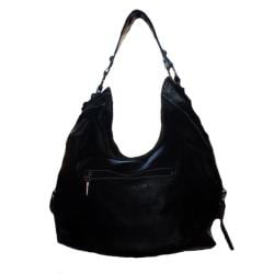 Black Rhinestone Crown Hobo Bag