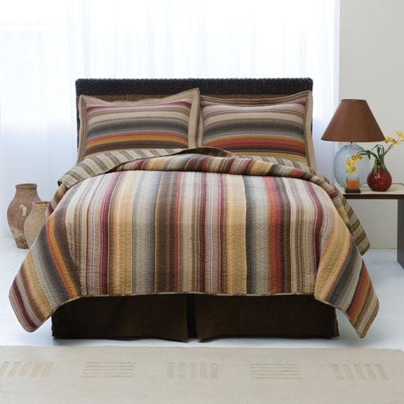 Retro Lodge Twin size Mini Quilt Set