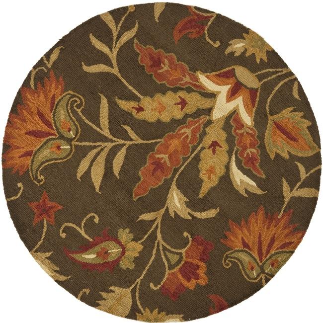 Brown Oval, Square, & Round Area Rugs from  Buy Shaped 