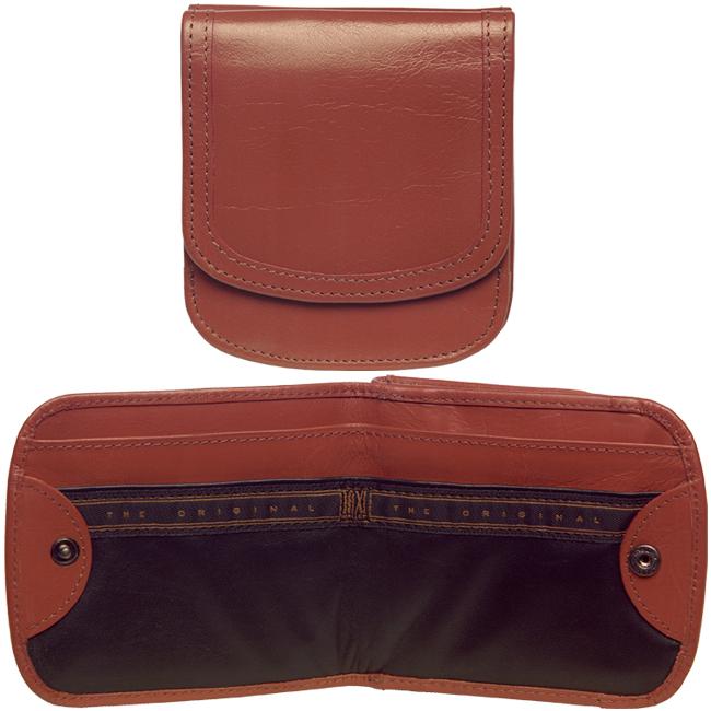 Alicia Klein Mens Monterey Leather Bi fold Wallet