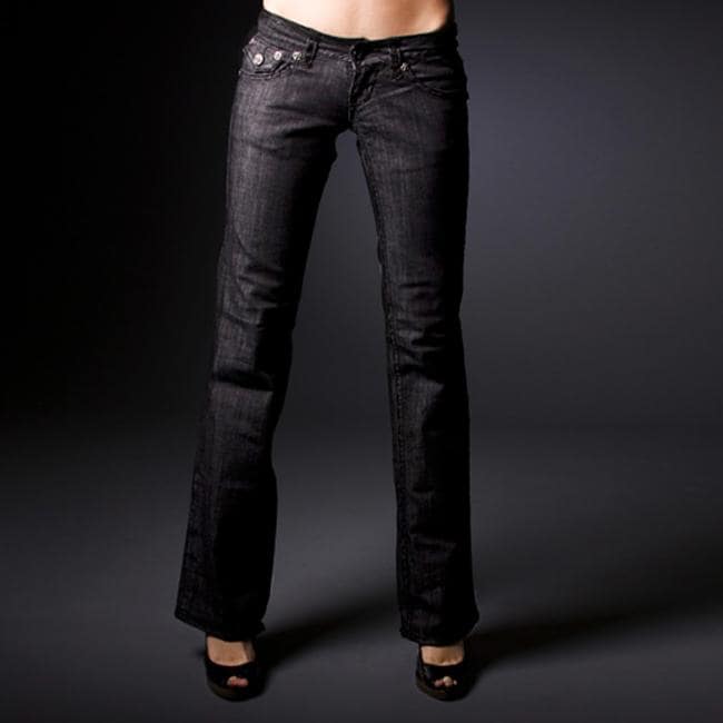 Laguna Beach Jean Co. Womens Manhattan Boot Cut Denim Jeans 