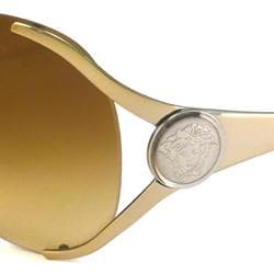 Versace Womens VE2107 Rimless Sunglasses