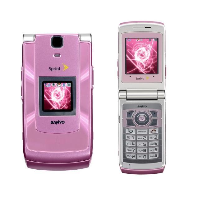 Sanyo Katana Ii 6650 Pink Sprint Cell Phone Refurbished Overstock