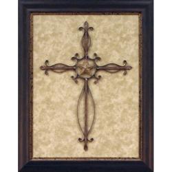Framed Metal Wall Art jesus 'iron star cross' framed metal wall art - free shipping Framed Metal Wall Art jesus 'iron star cross' framed metal wall art - free shipping