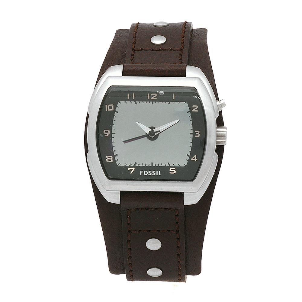 Fossil Women's Kaleido Brown Leather Strap Watch - 13344694 - Overstock ...