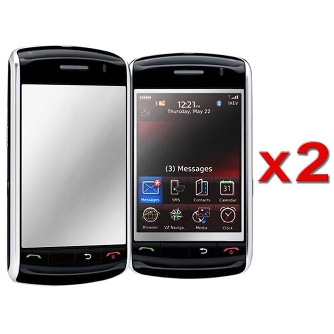 Mirror Screen Protector for Blackberry Storm Thunder 9500 (Pack of 2) LUXMO Other Cell Phone Accessories