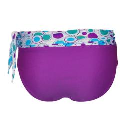Divinita Sole Womens Purple and Sash Bikini Bottoms