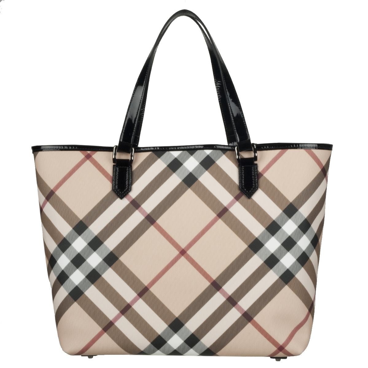 burberry plaid tote