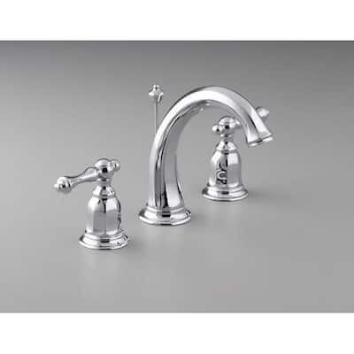 Kohler Kelston Widespread Bathroom Sink Faucet Polished Chrome (K-13491 ...