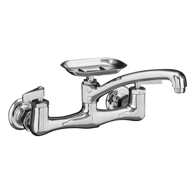 Kohler K 7855 4 CP Polished Chrome Clearwater Sink Supply Faucet With 