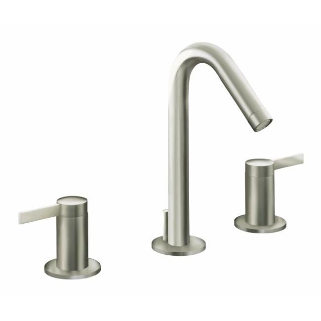 Kohler K 942 4 bn Vibrant Brushed Nickel Stillness Widespread Lavatory Faucet