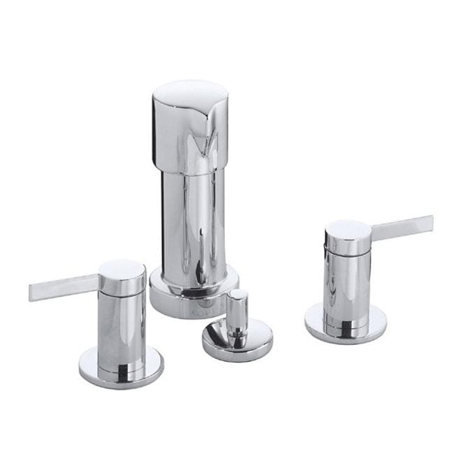 Kohler K 960 4 cp Polished Chrome Stillness Widespread Bidet Faucet