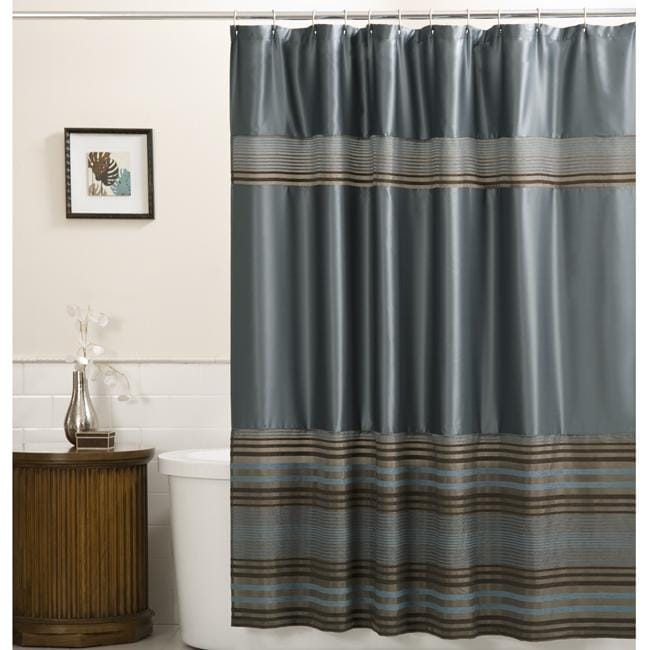Mark Fabric Shower Curtain  
