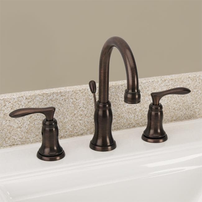 Fontaine Amor Widespread Oil Rubbed Bronze Bathroom Faucet 