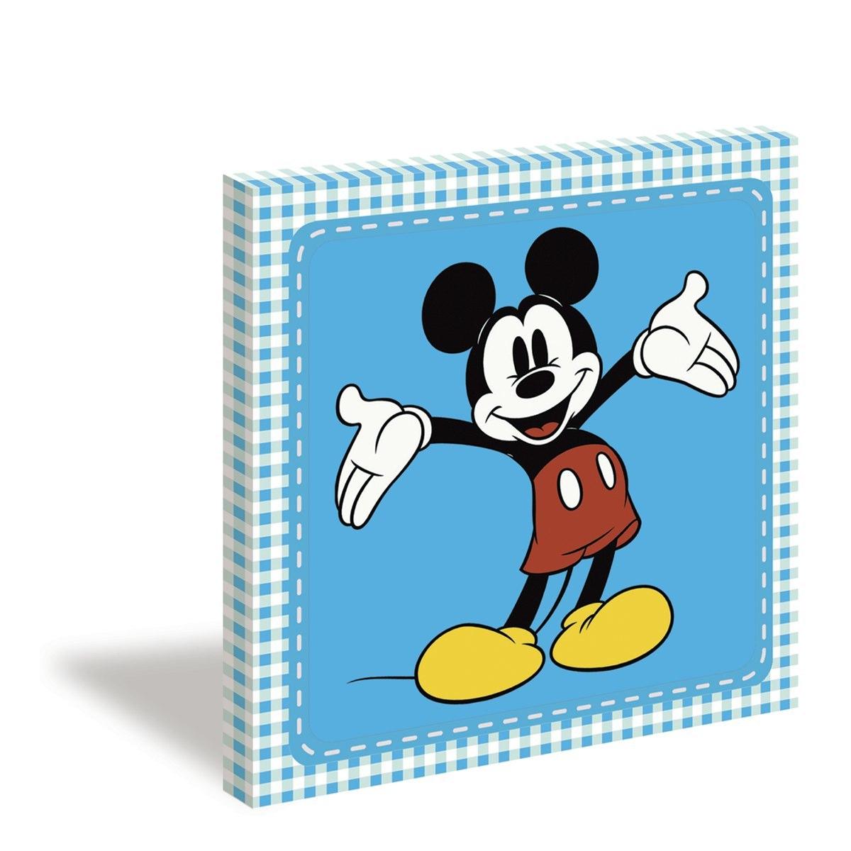   Classic Mickey Mouse Gallery wrapped Canvas Art  