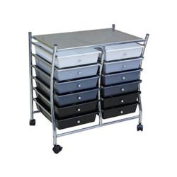 Shop Realspace 12 Drawer Mobile Organizer Free Shipping On