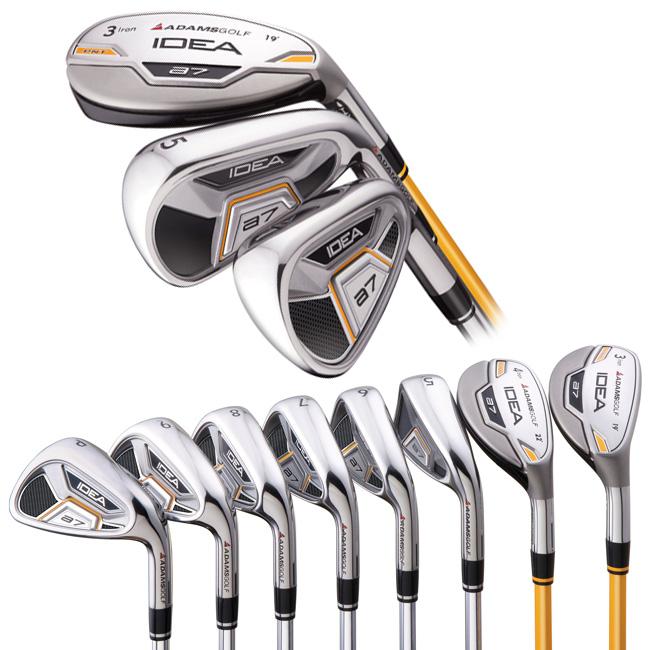 Adams Mens Idea A7 Graphite Shaft Hybrid/ Iron Combo Set   