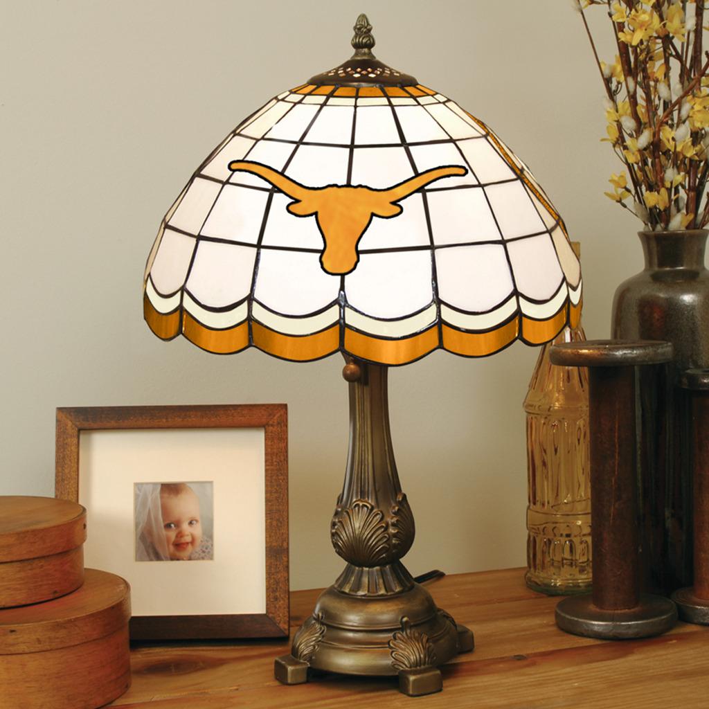 Tiffany style Texas Longhorns Lamp  